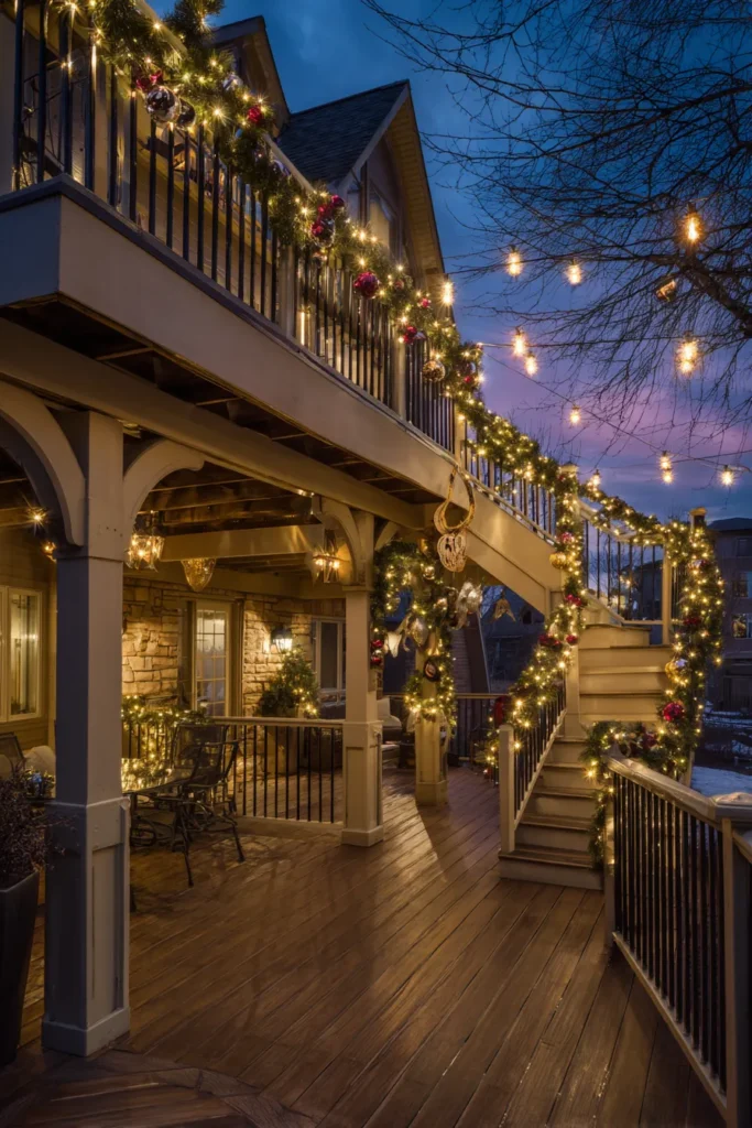 Deck Christmas Party Lighting Spectacular