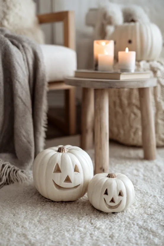 Scandinavian Minimal Horror Living Room