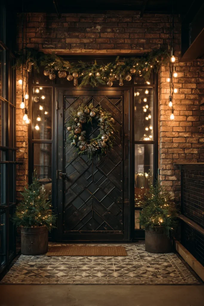 Install Geometric Wreath with Edison