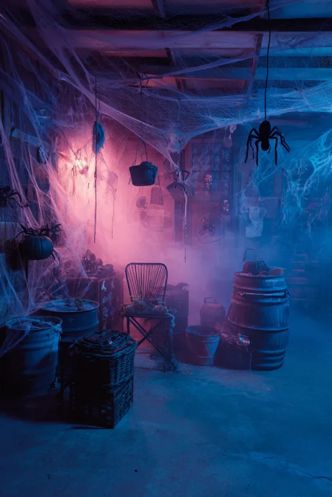 Garage Haunted House Entrance