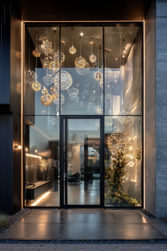 Suspend Ornament Clusters at Heights