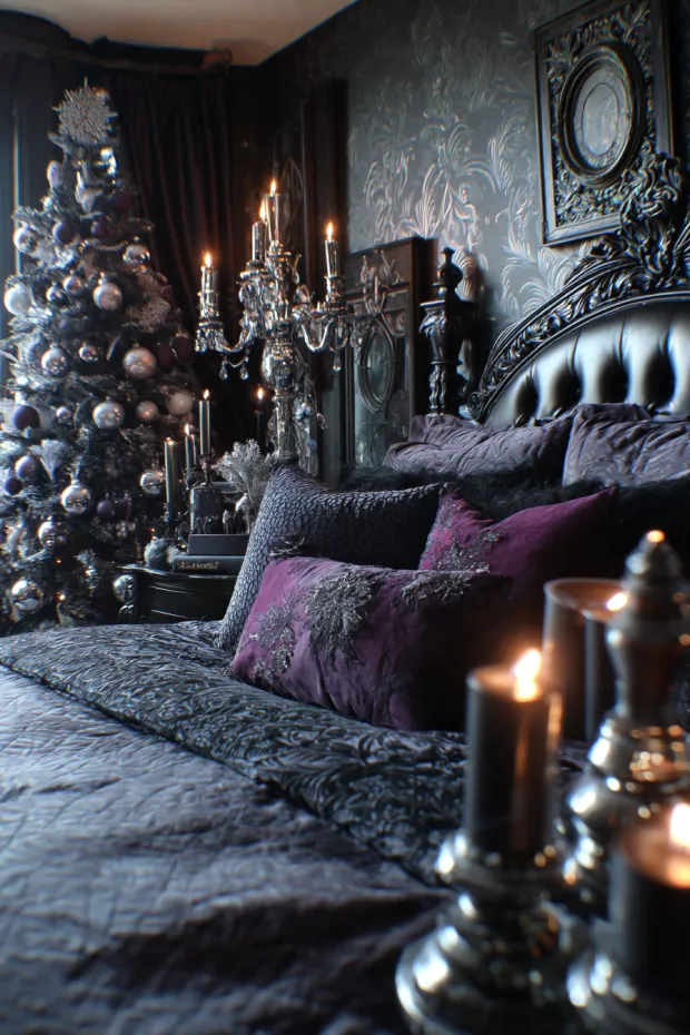 Gothic Black Silver Mystery Styling