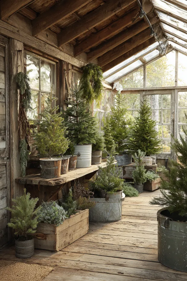 Multiple Trees Weathered Container Collections