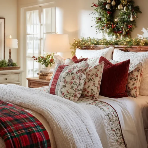 28 Christmas Bedroom Decor Ideas to Create Holiday Magic