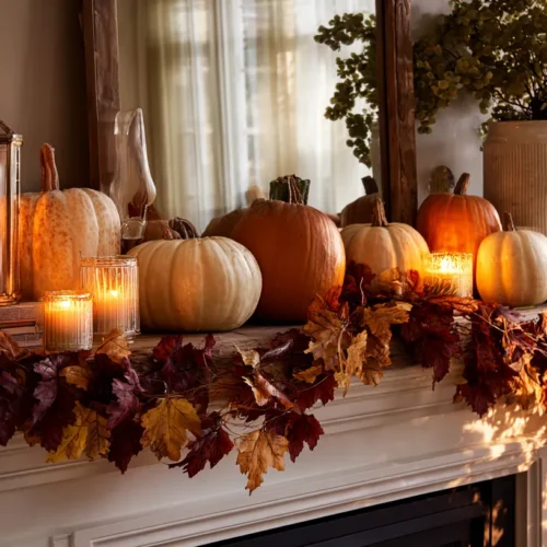 27 Stunning Fall Mantel Decorating Ideas to Transform Your Fireplace This Season
