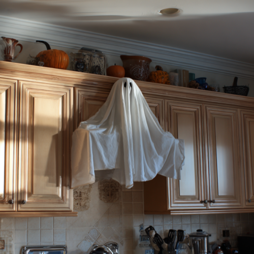 22 Brilliant Halloween Decor Above Kitchen Cabinets Ideas
